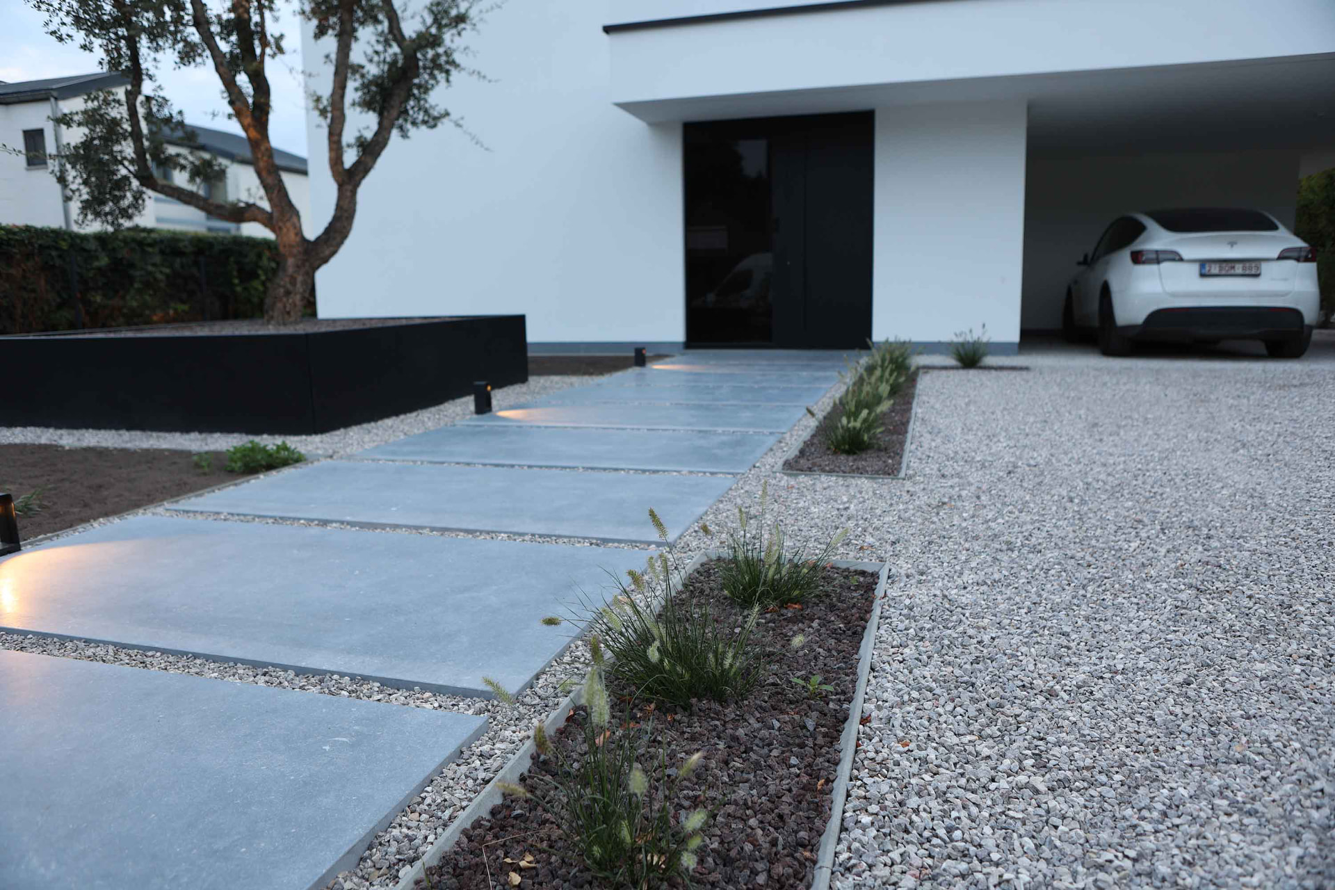 Gerealiseerde tuin van Hoffelijk